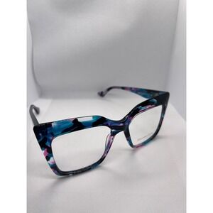Jonathan Cate Luxe Blue‎ Pink Black Cat Eye Glasses Frames Designer Eyeglasses